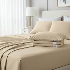 Jogo de Cama 200 Fios Lar Maciez – Algodão Premium com Toque Acetinado